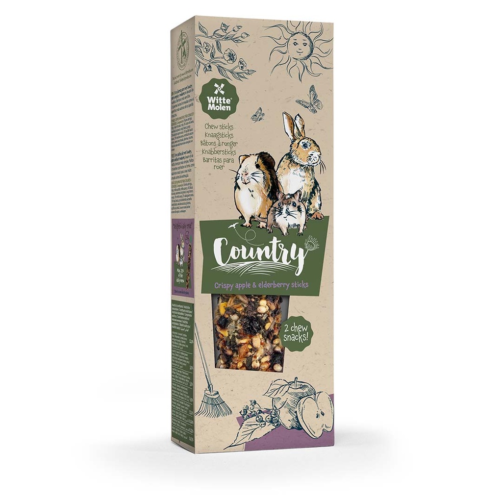 Country Knabbersticks Apfel & Holunderbeere