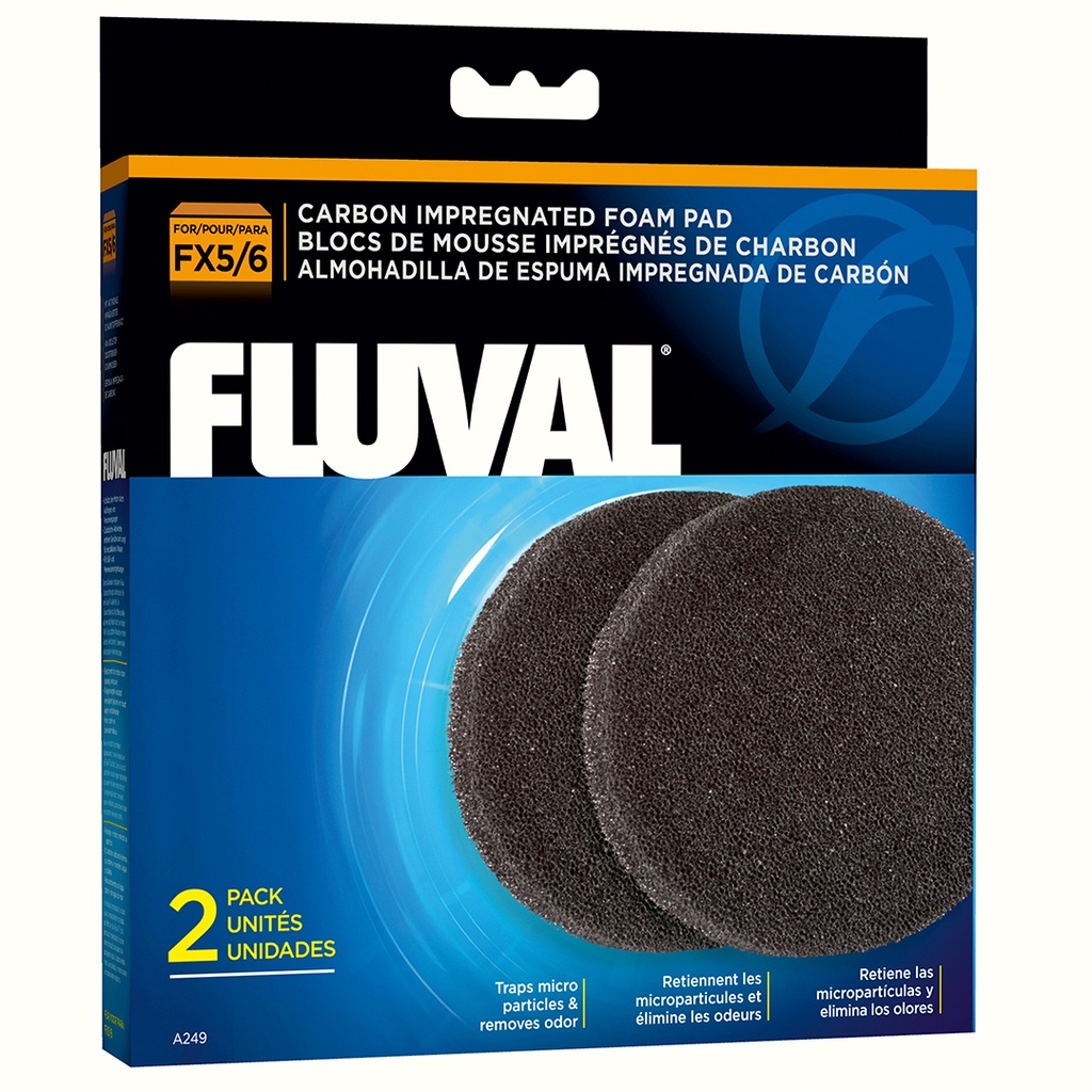 Fl fx4/6 blocs de mousse charbon 2pcs