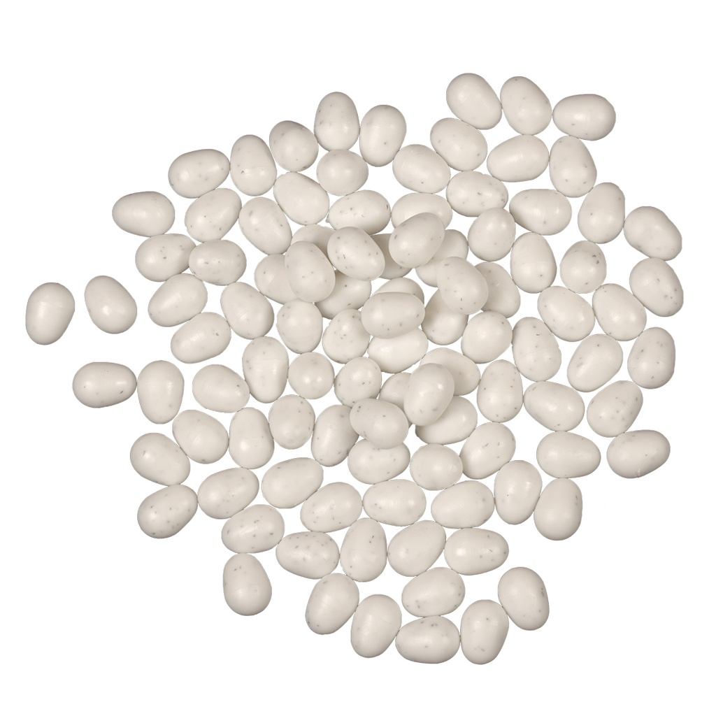 Dummy eggs canary finches white 100pc