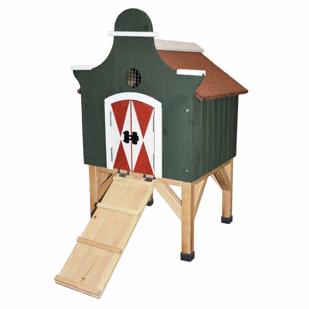 Woodland Design chicken coop Dutch House
