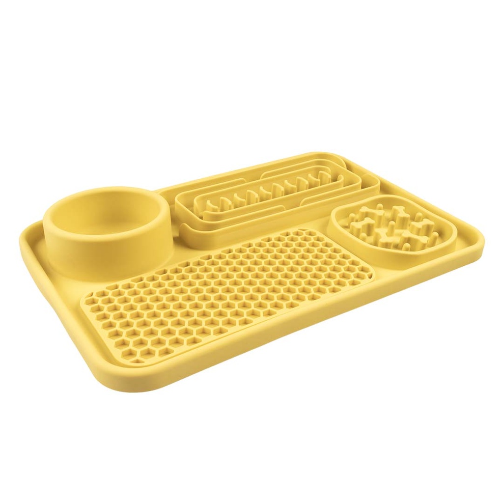 Slow down feeder 3-in-1