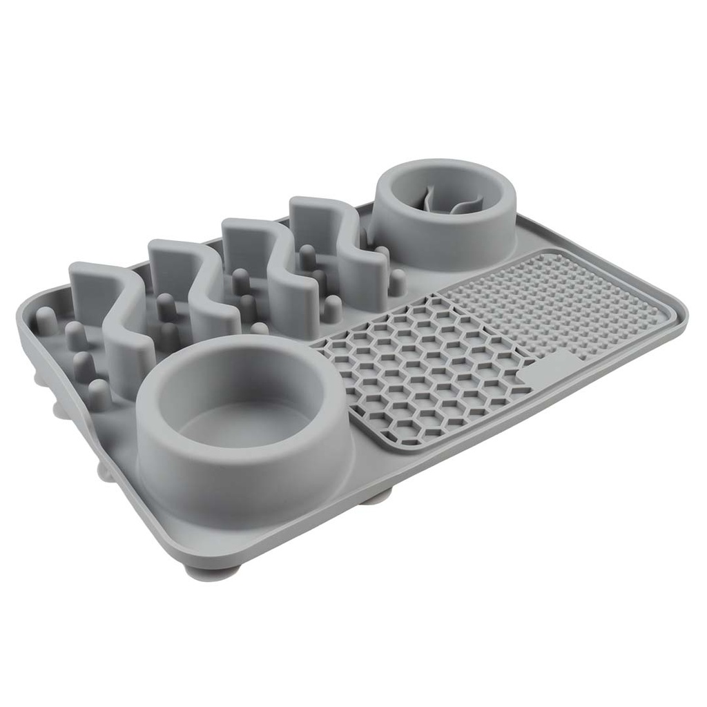 Slow down feeder 4-in-1