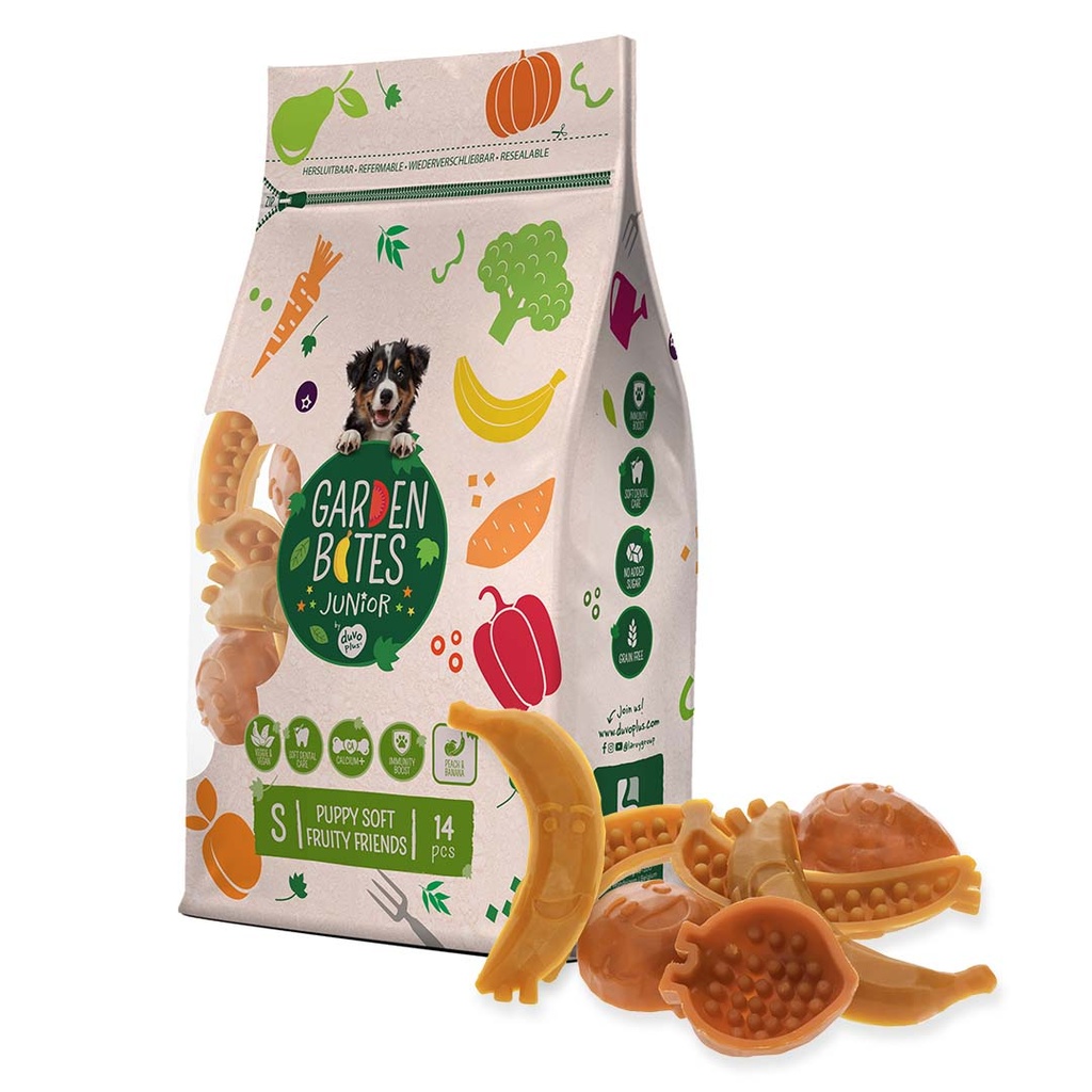 Garden Bites Puppy soft fruity friends