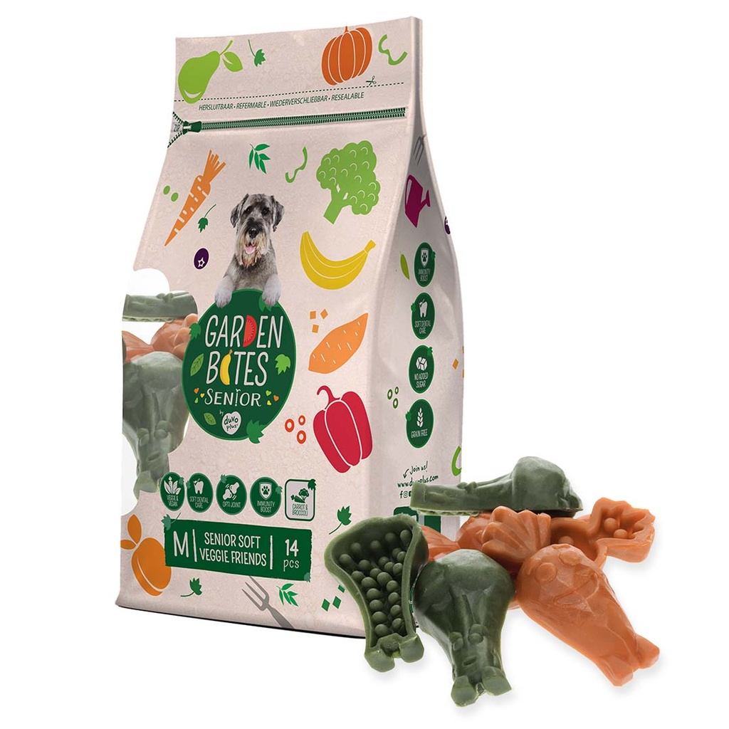 Garden Bites Senior soft veggie friends