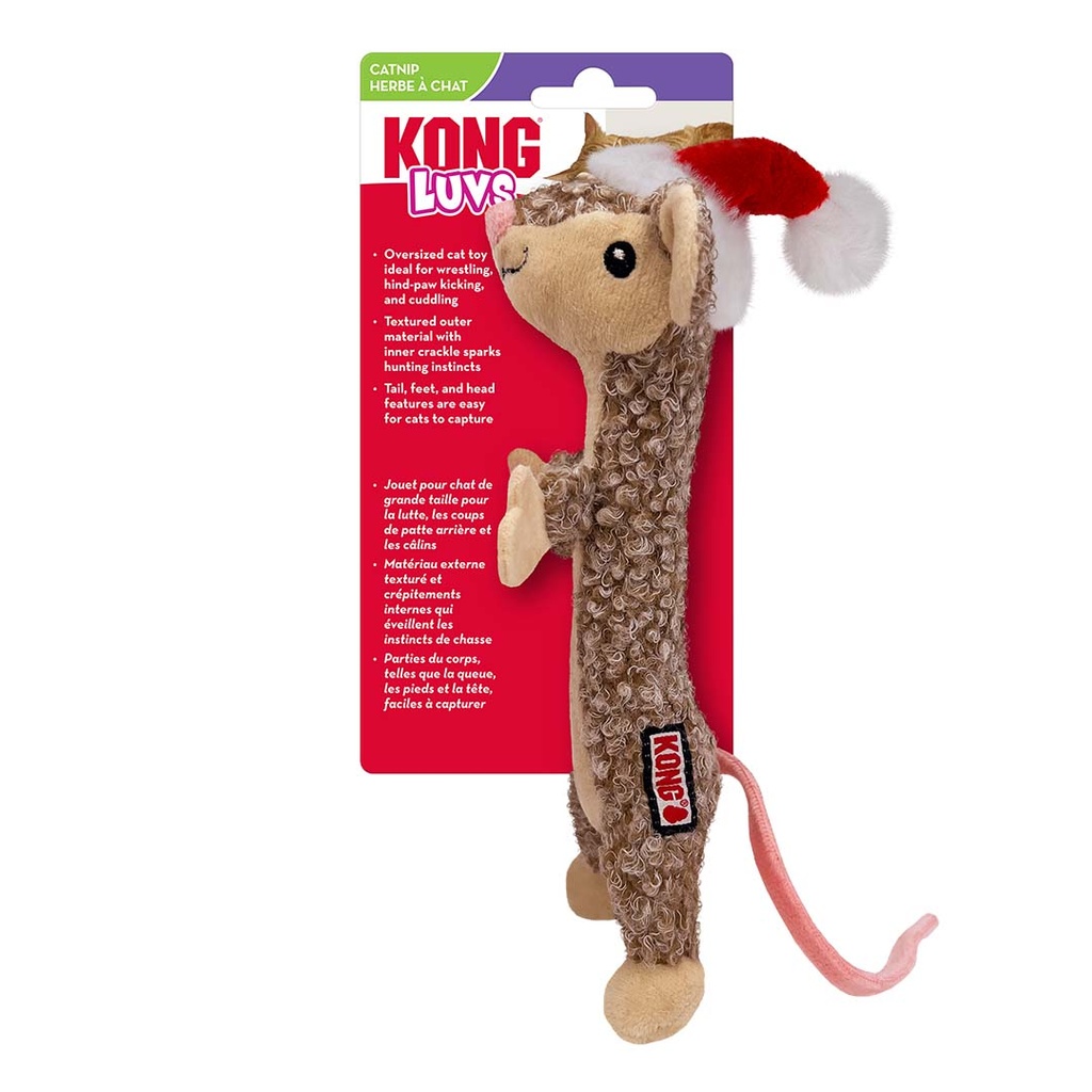 KONG Holiday Cat Luvs Mouse