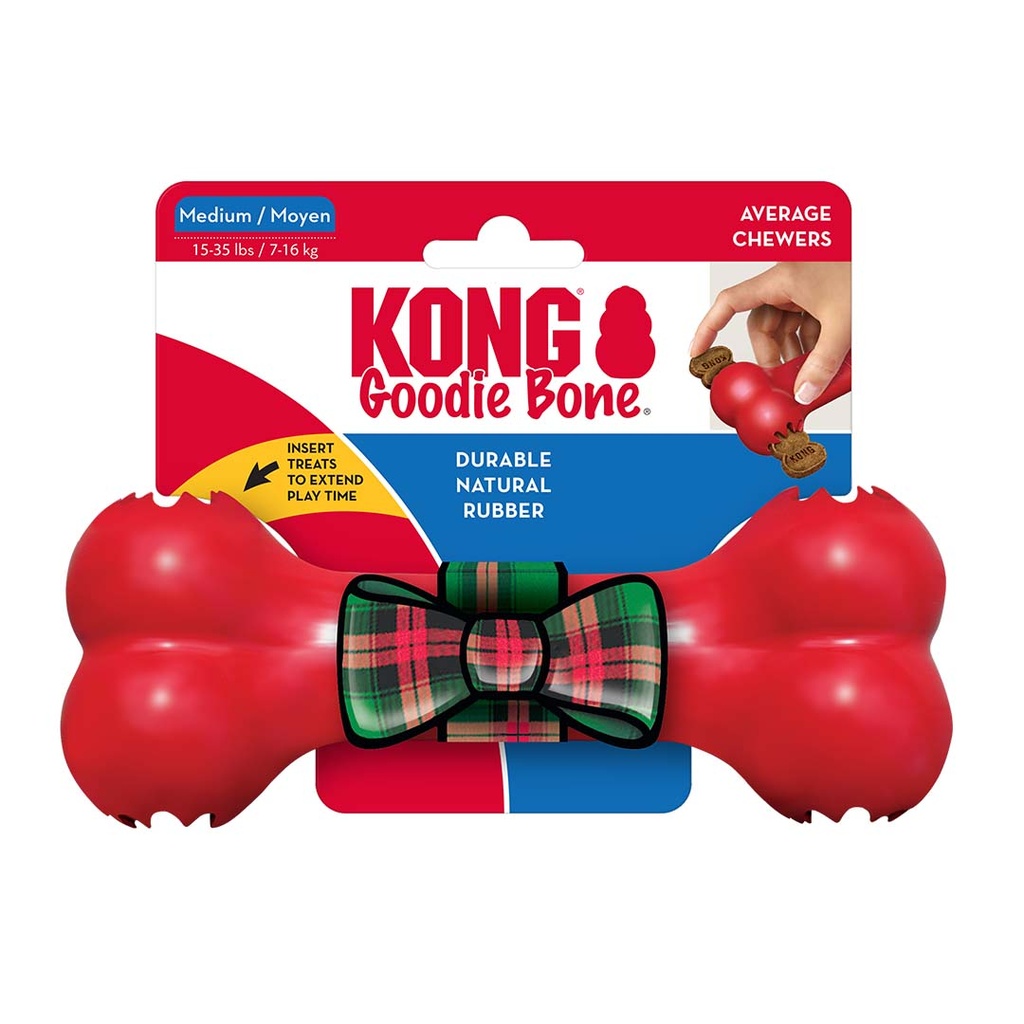 KONG Holiday Goodie Bone