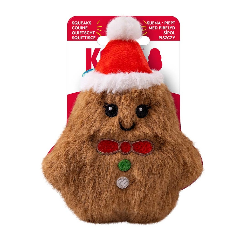 KONG Holiday Snuzzles Mini Gingerbread