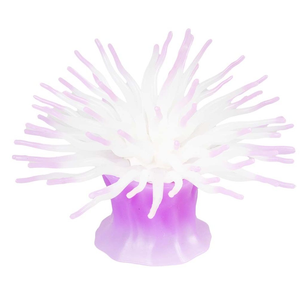 Plastic plant anemone with suction cup