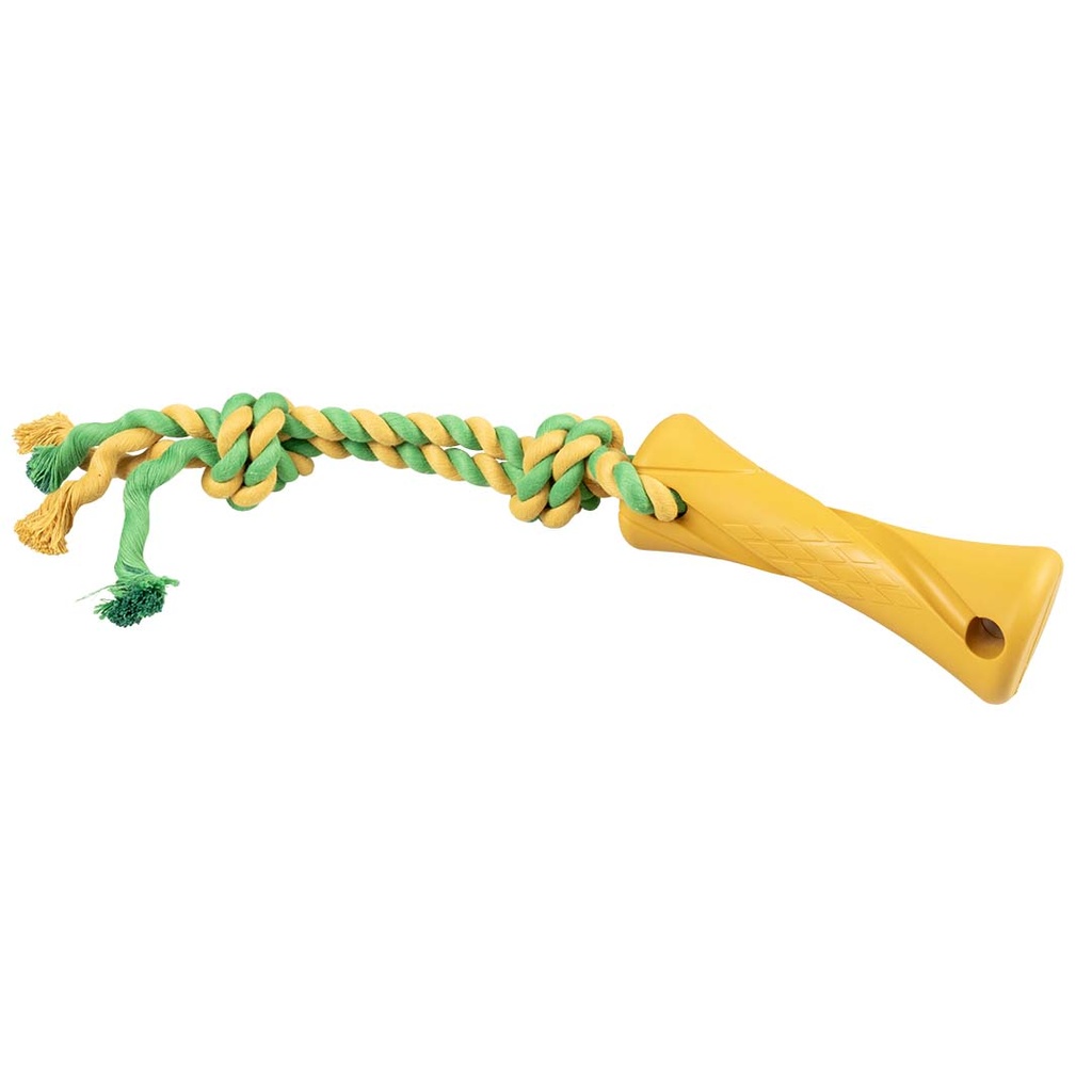 Rubrop tug rope with dumbbell