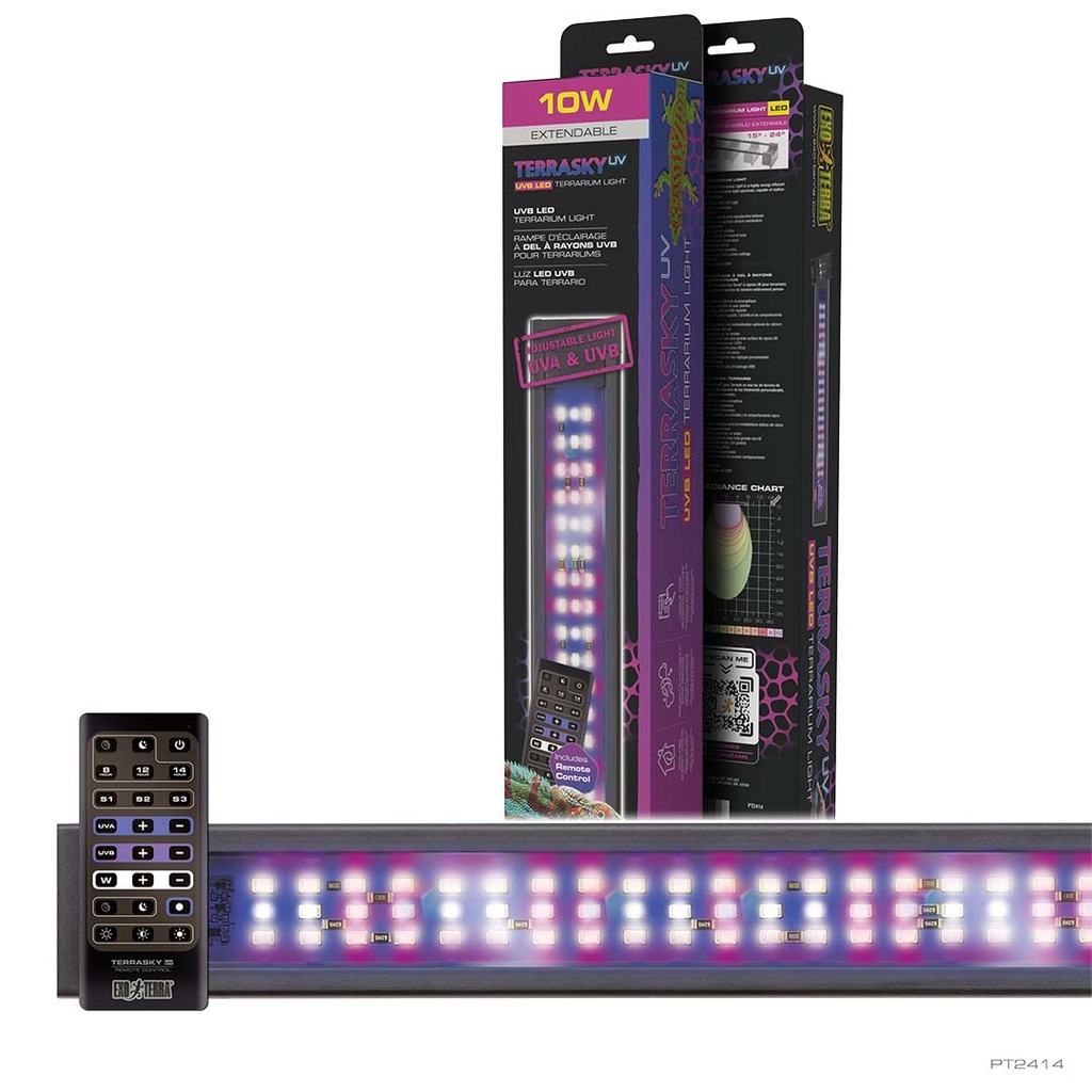 EX TerraSky UV UVB LED terrarium light