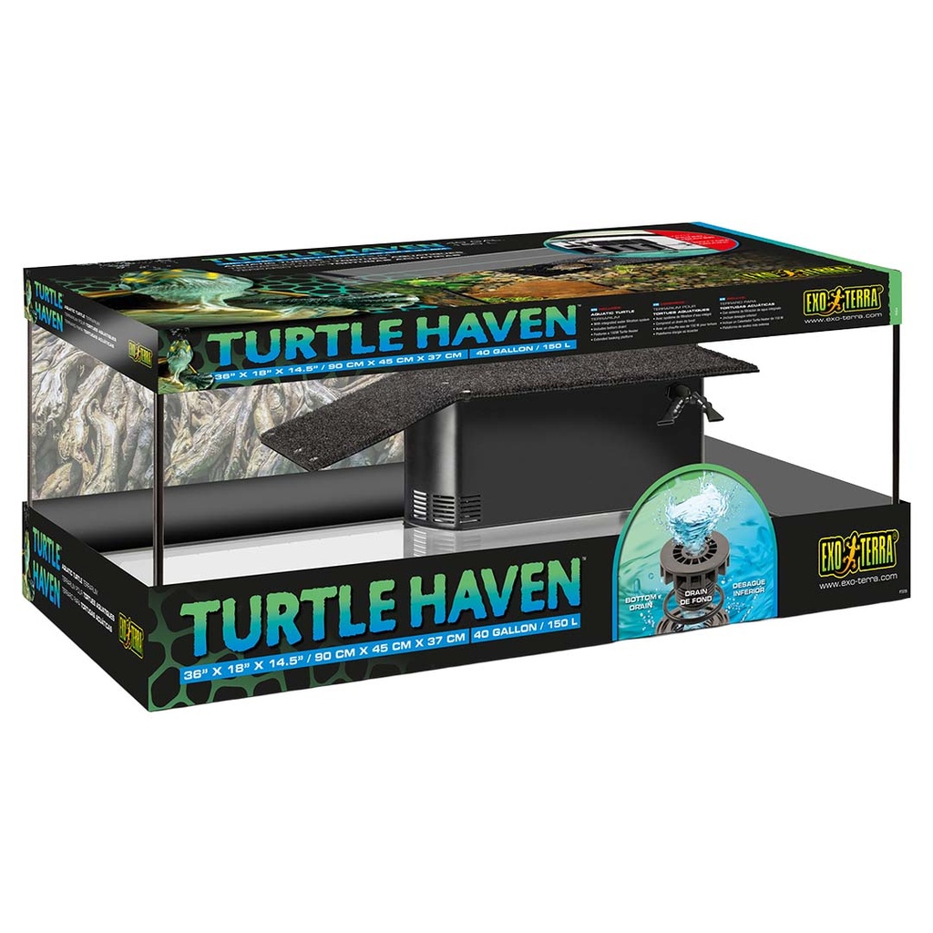 EX Turtle Haven terrarium tortue aquatique