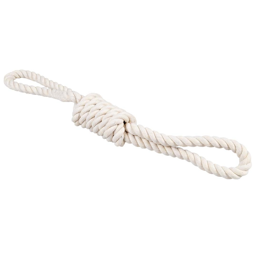 ECO Cotton Zerrseil mit 2 Schlaufen