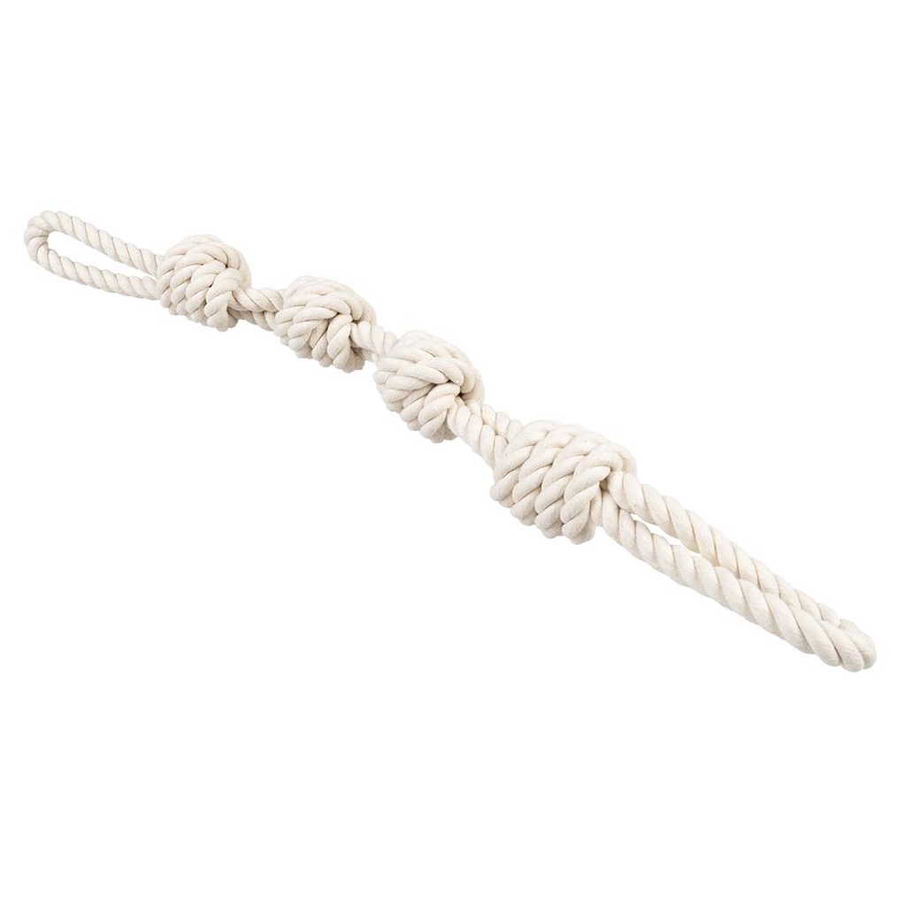 ECO Cotton Doppelseil mit 4 Knoten