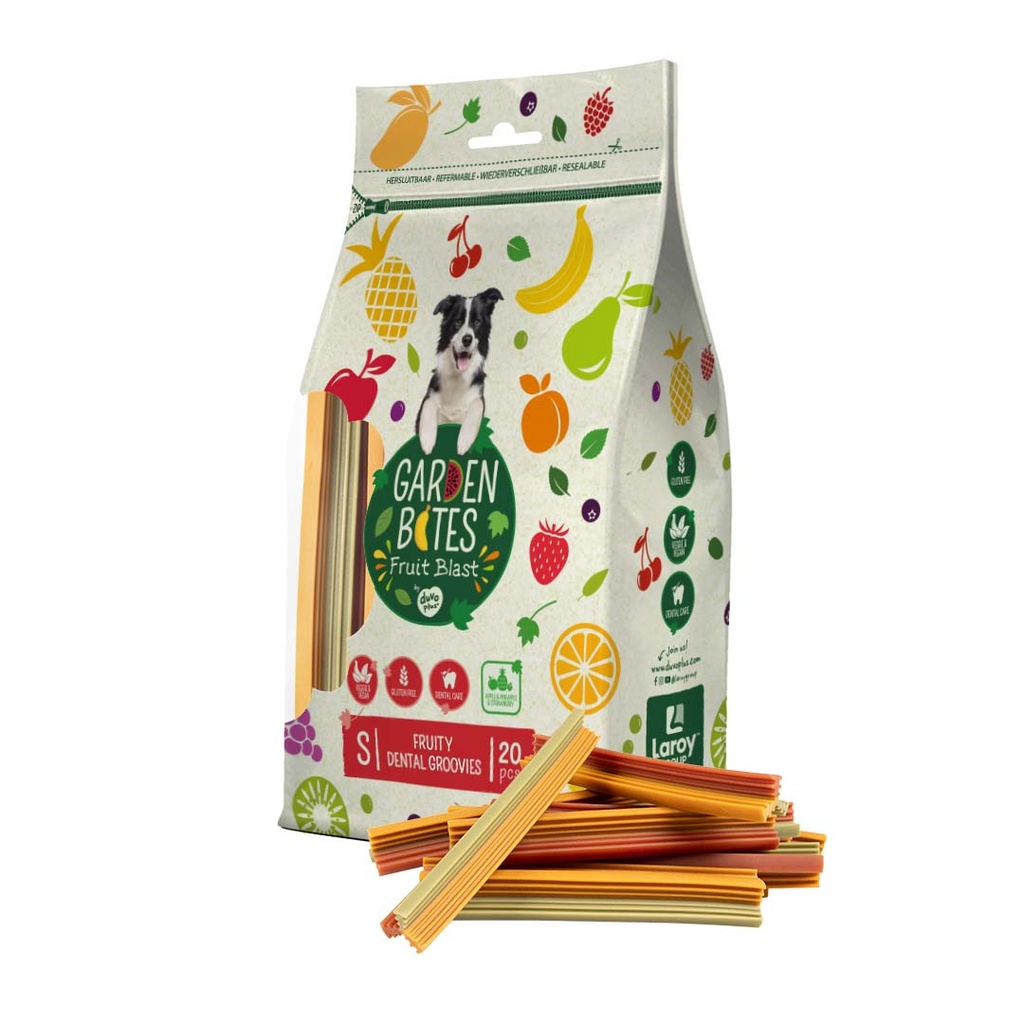 Garden Bites Fruity dental groovies