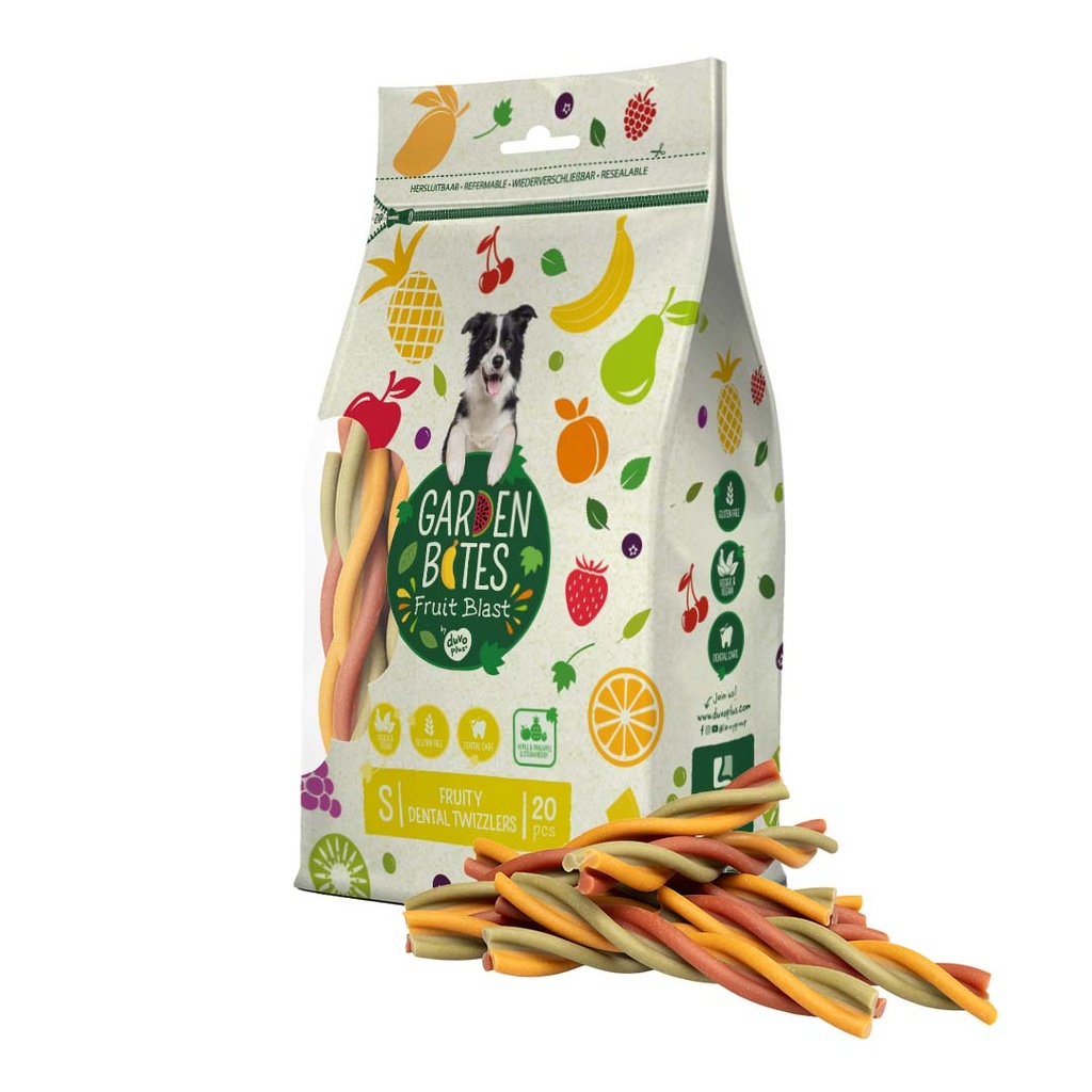 Garden Bites Fruity Triple Dental Twisters
