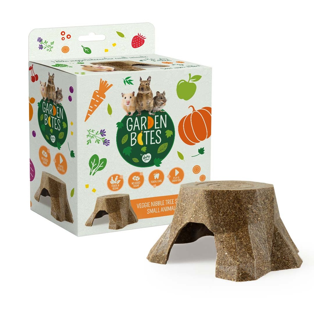Garden bites Tree stump