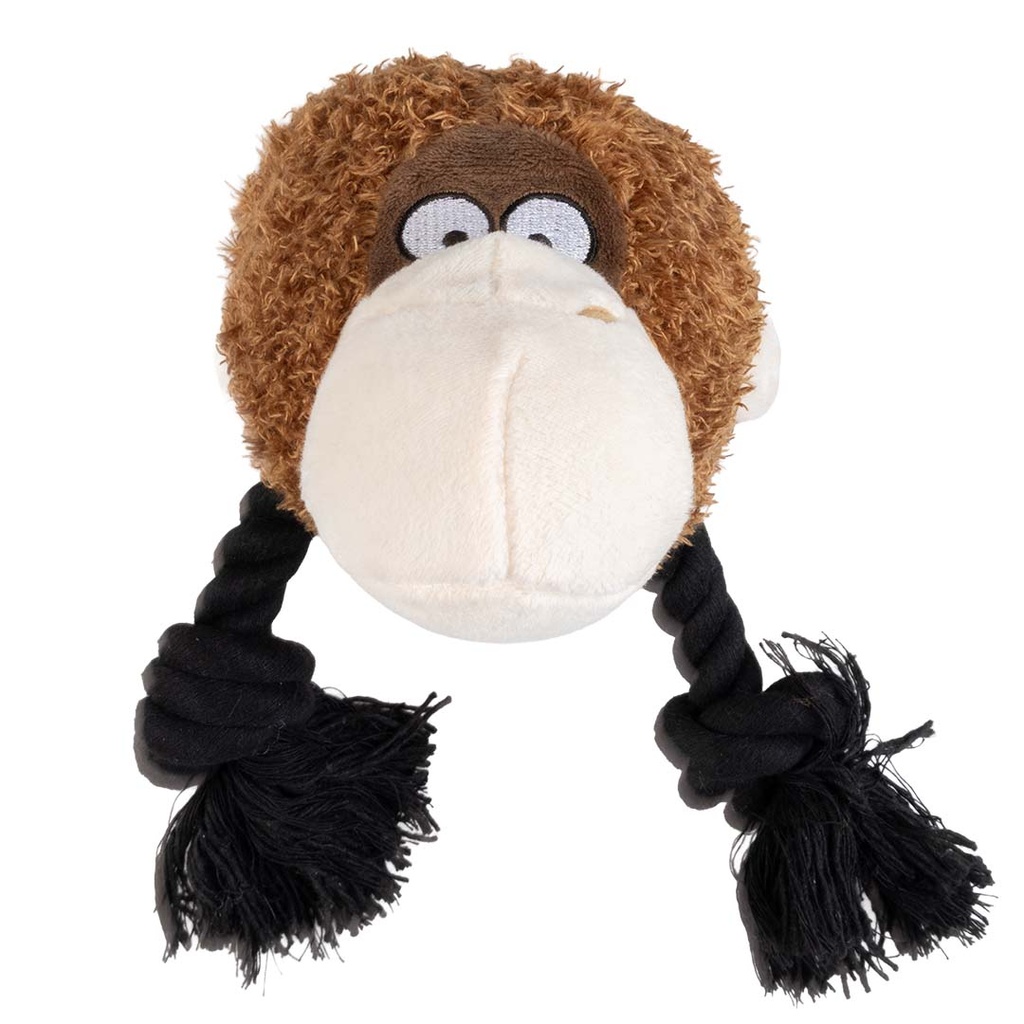 Pluche Wildlife aap met touw