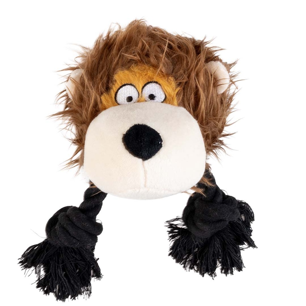 Pluche Wildlife leeuw met touw