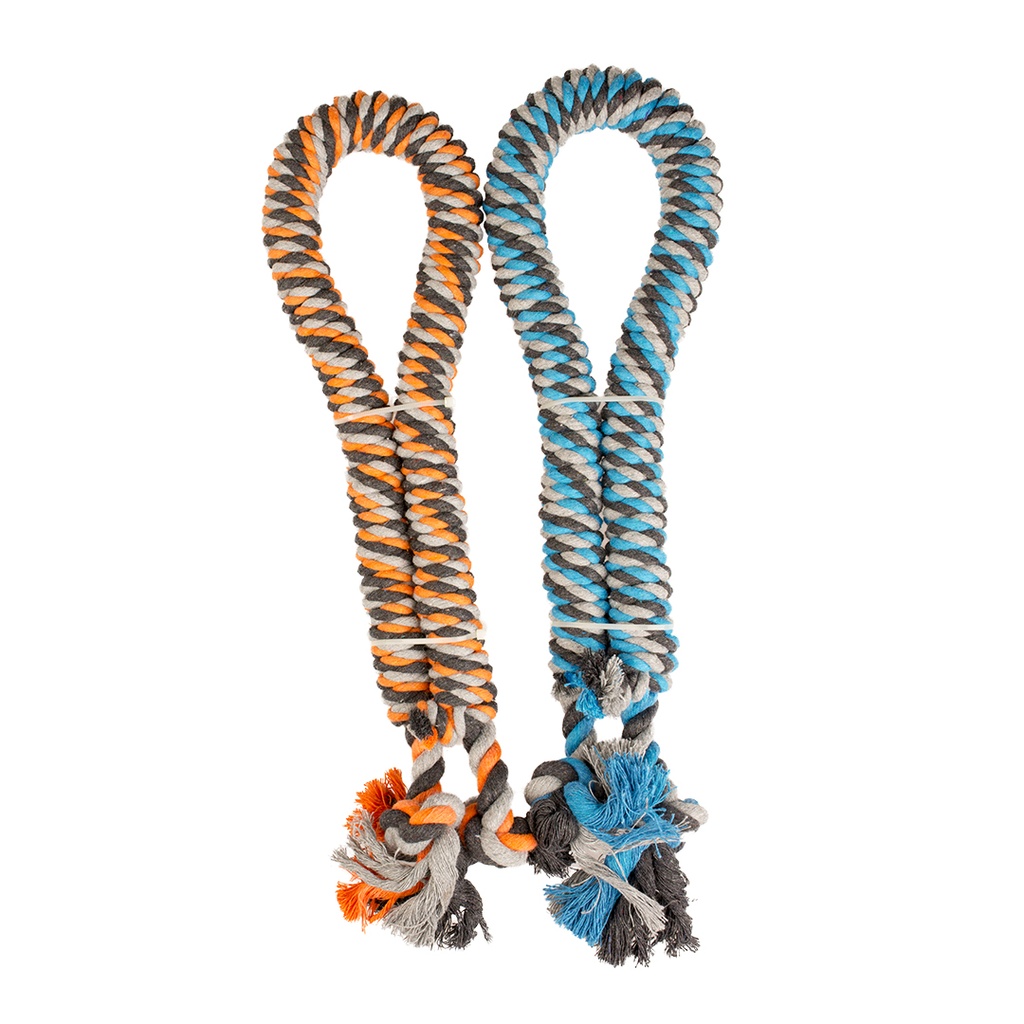 Twisted Cotton Rope With Knots