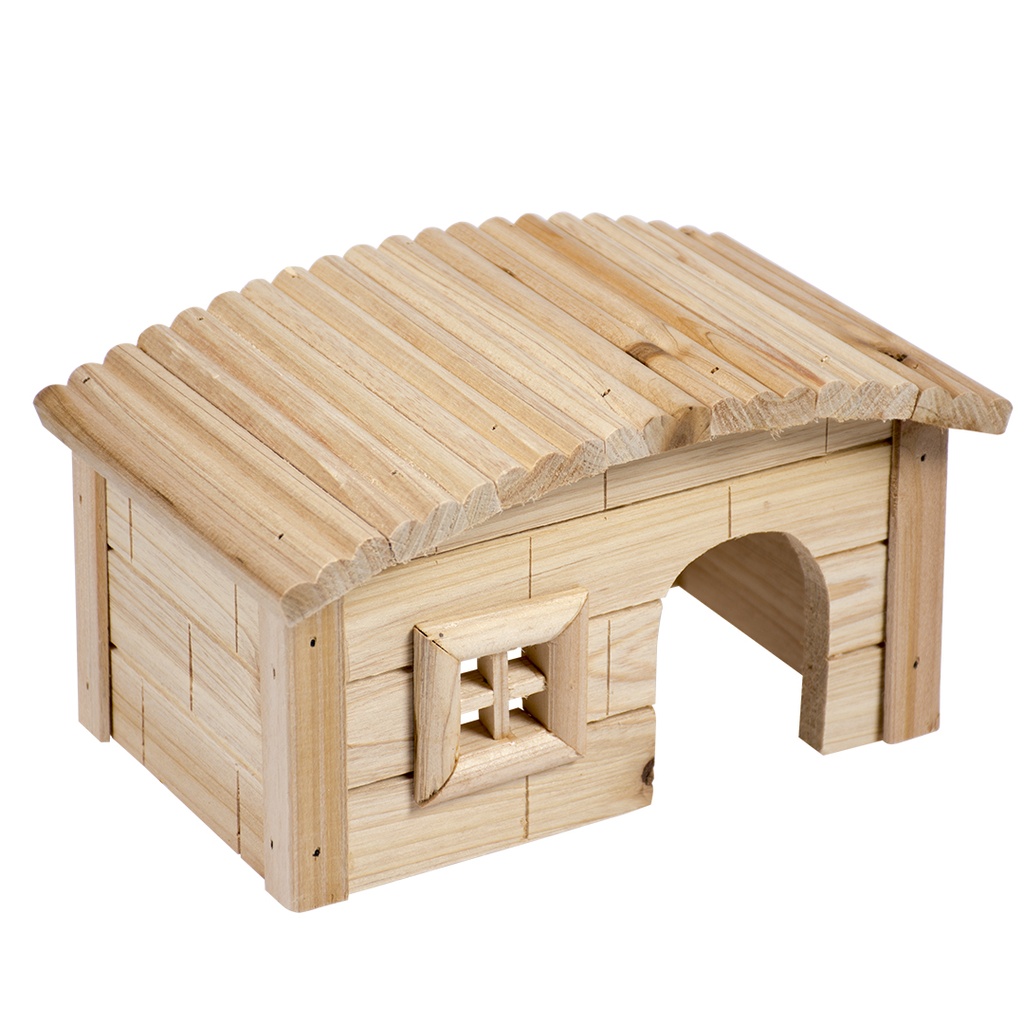 Lodge dôme en bois rongeurs