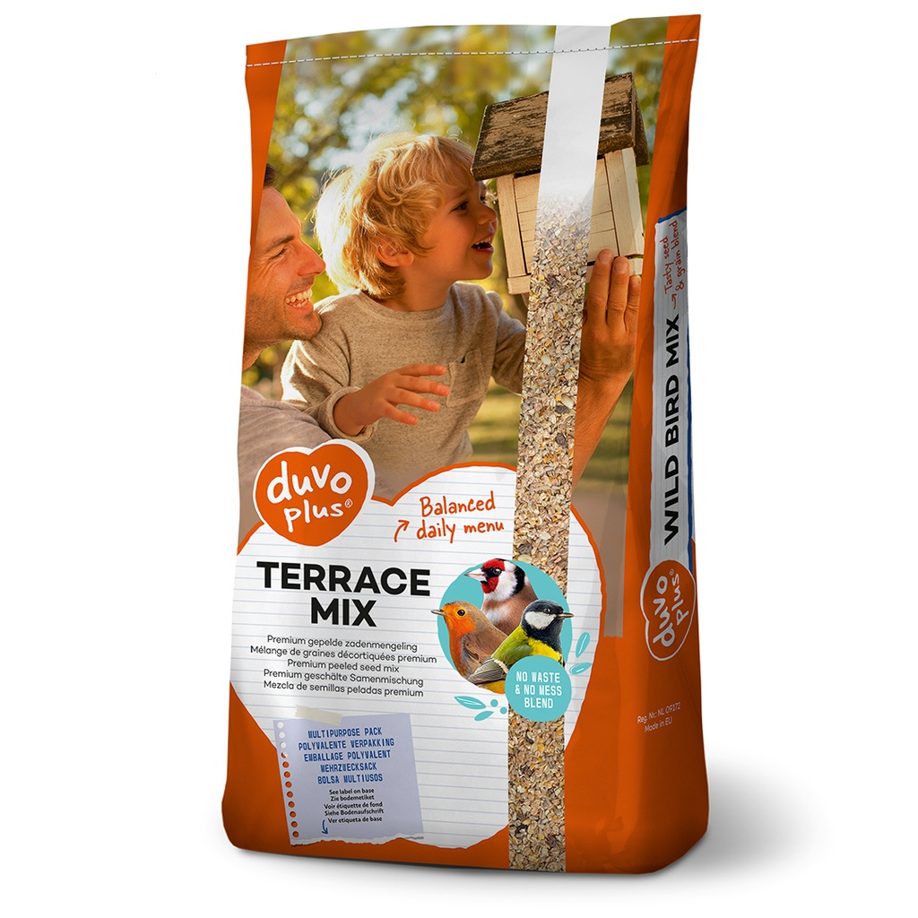 Terrace mix oiseau de jardin
