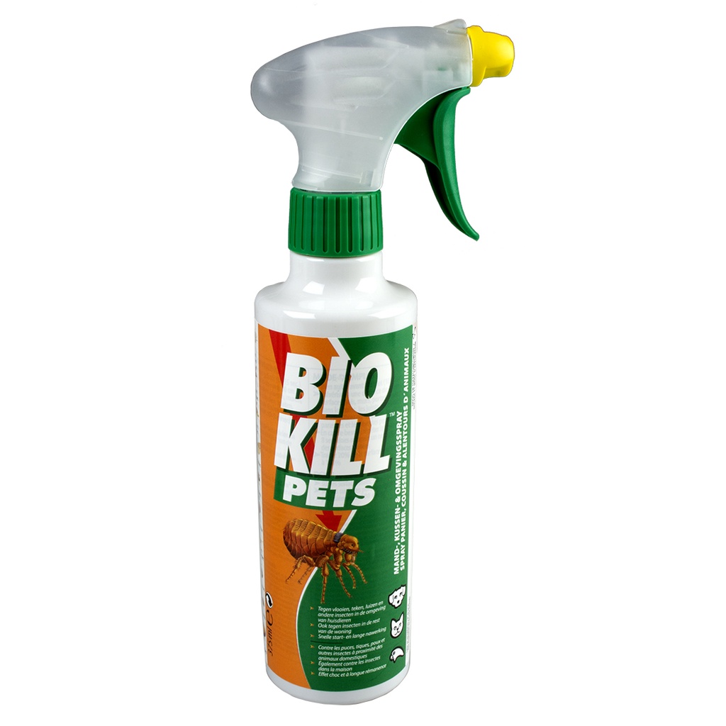 Bio Kill Pets basket & cushionspray