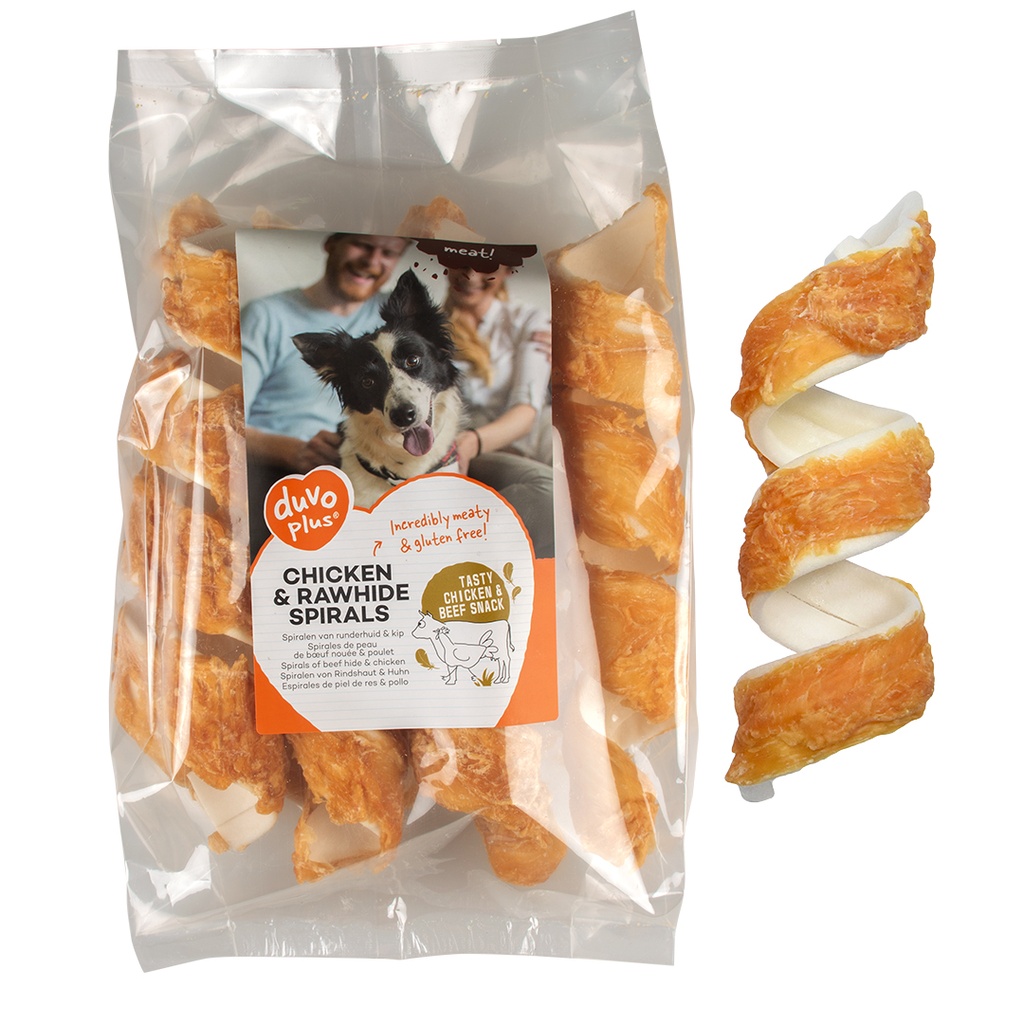 meat! Kip & runderhuid spiralen