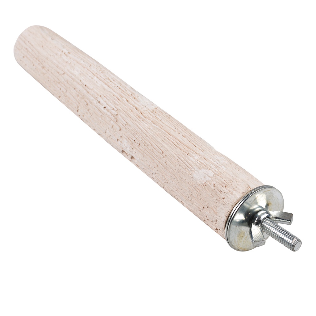 Calcium bird perch