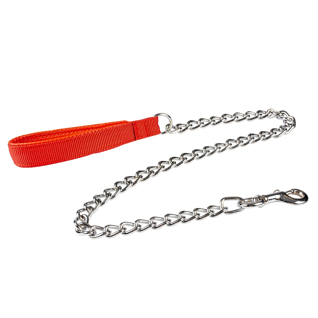 Lead chain padded handle