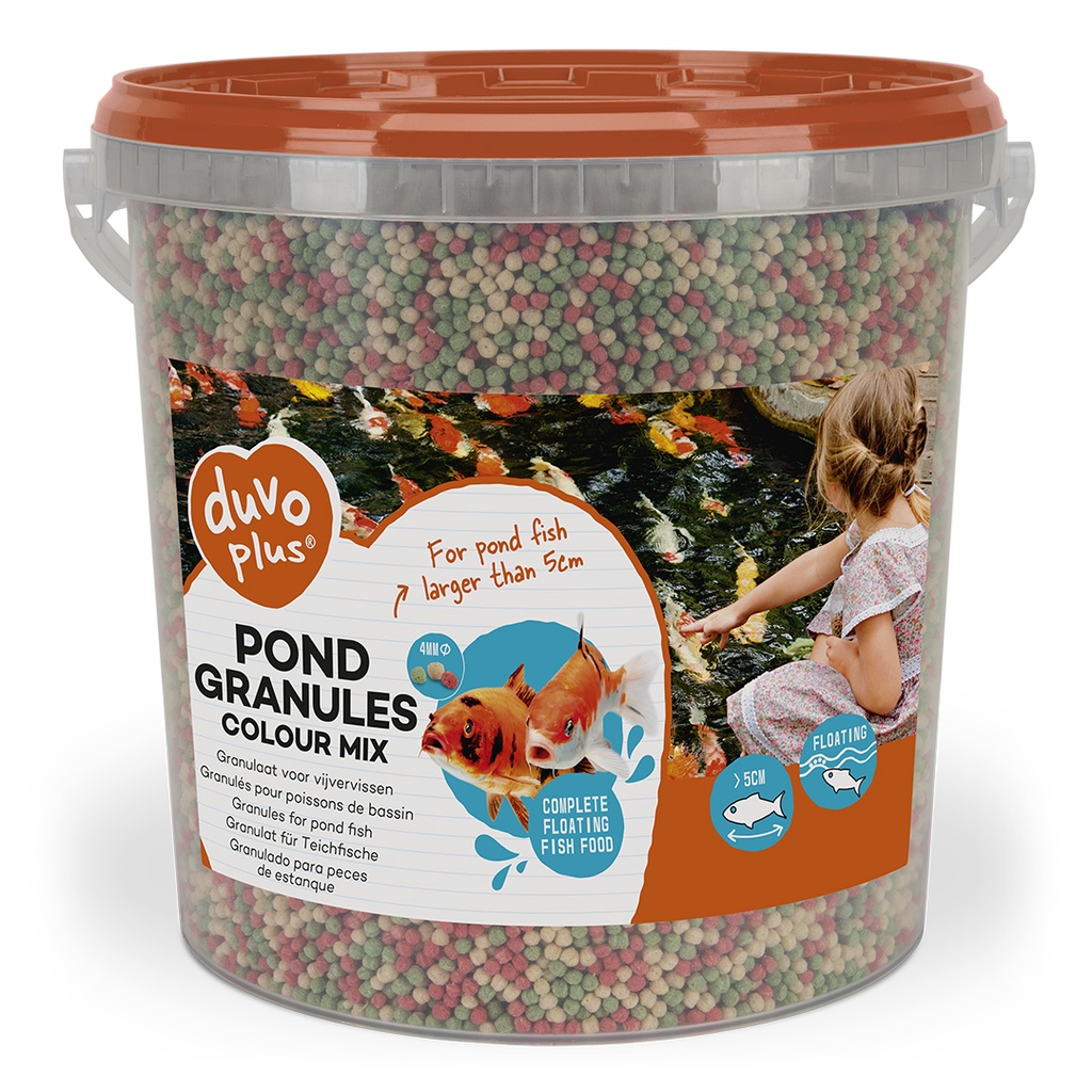 Pond granules colour mix