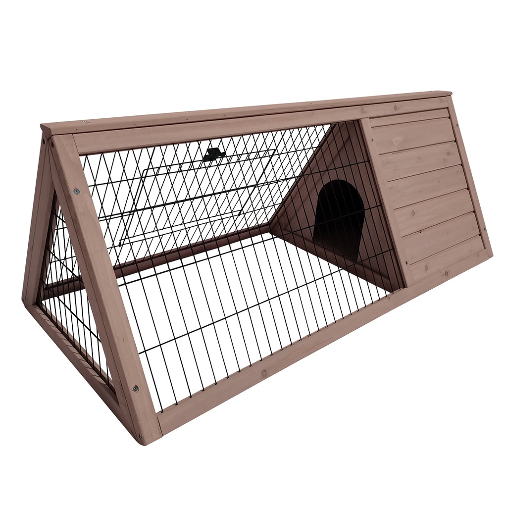Woodland rabbit hutch Tristan 2 Forest