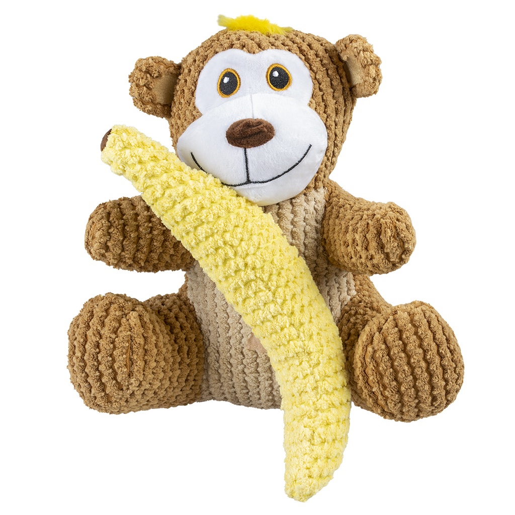 Peluche duo singe + banane