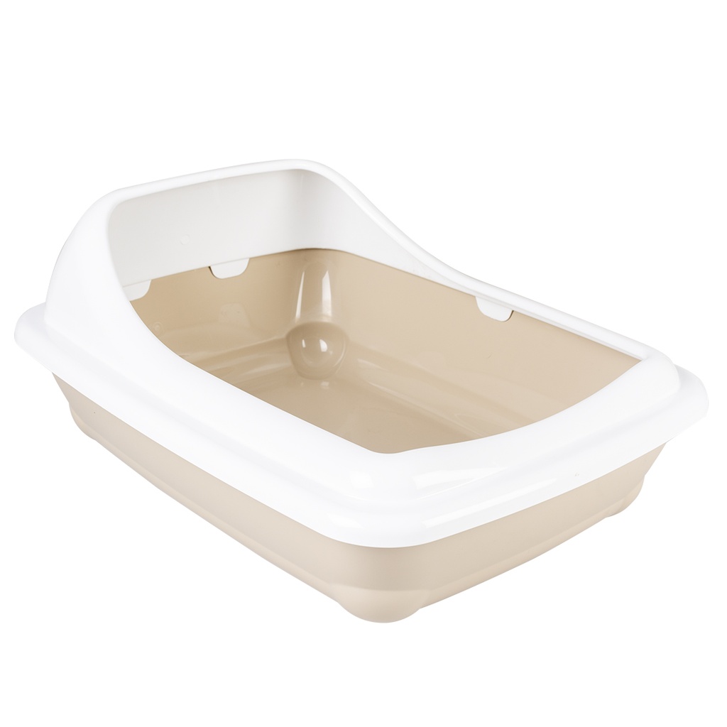 Toilette pour chat Birba avec rebord