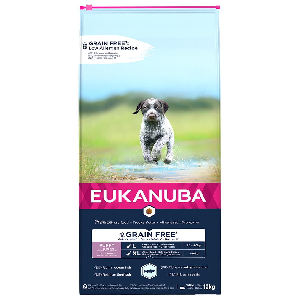 Euk Grainfree Ocean Fish Puppy Large Breed