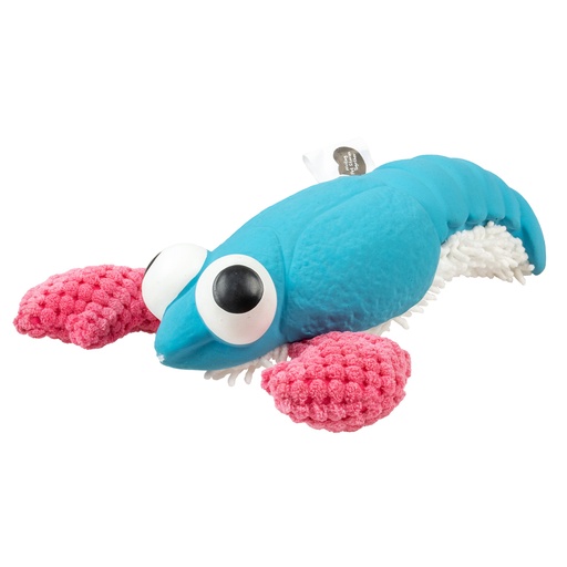 [14519] Plush & latex lobster [blue/pink (Blue)]