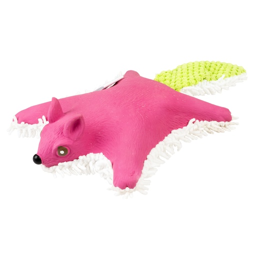 [14527] Peluche & latex écureuil volant [violet/vert (Violet)]