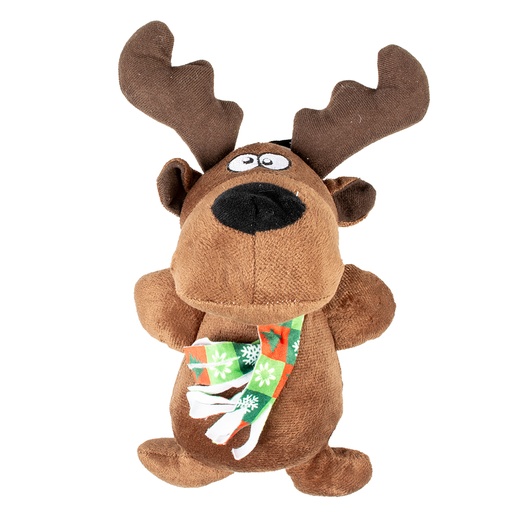 [14598] Xmas Pluche rendier [bruin (Bruin)]