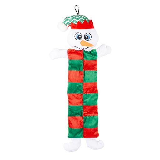 [14605] Xmas Plush snowman squeaky [multicolored (Multi)]