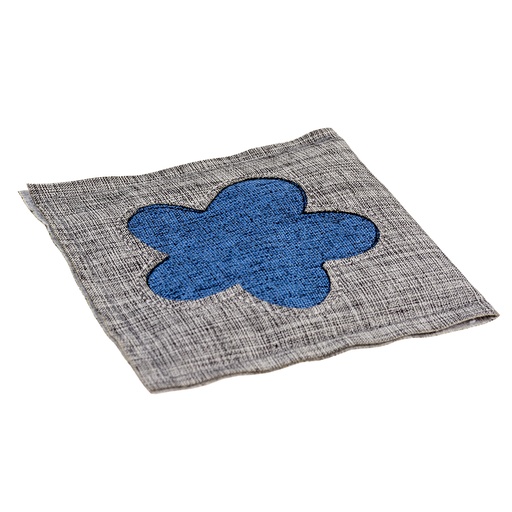 [14628] ECO Navy square & catnip [blue/grey (Blue)]