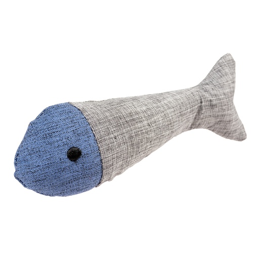 [14629] ECO Navy poisson & herbe à chat [bleu/gris (Bleu)]