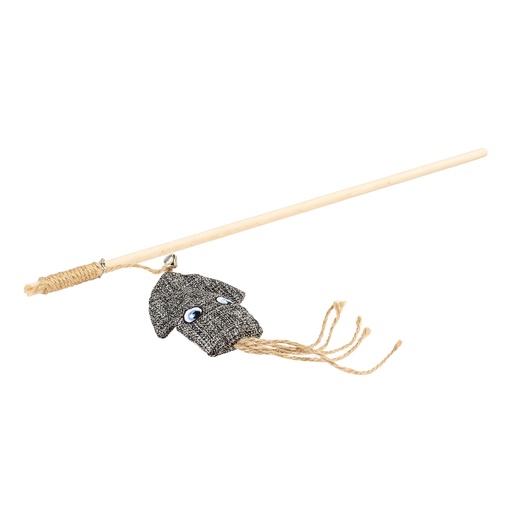 [14632] ECO Navy playing rod squid catnip [multicolored (Multi)]