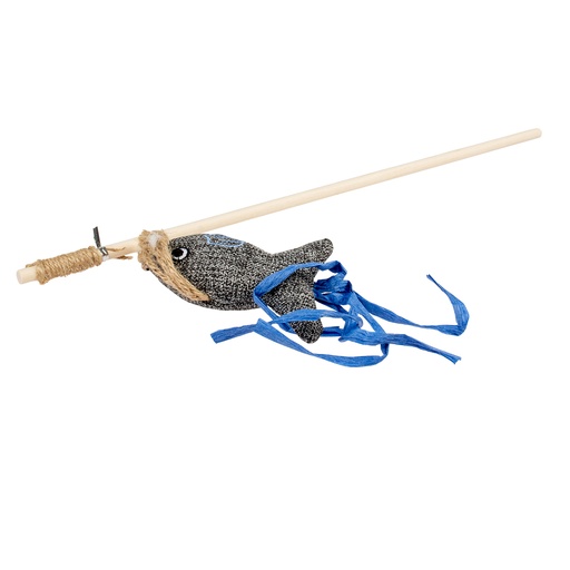[14634] ECO Navy speelhengel vis catnip [meerkleurig (Multi)]