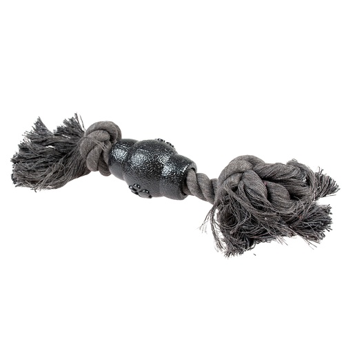 [14646] ECO rope 2 knots & rubber cone [black (Black)]