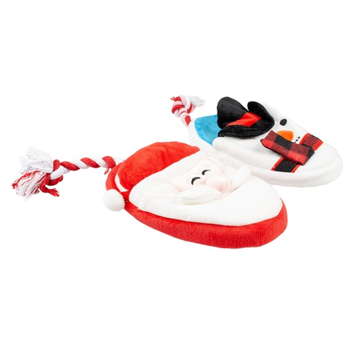 [14671] Xmas Plüsch Slipper [gemischte farben (Multi)]