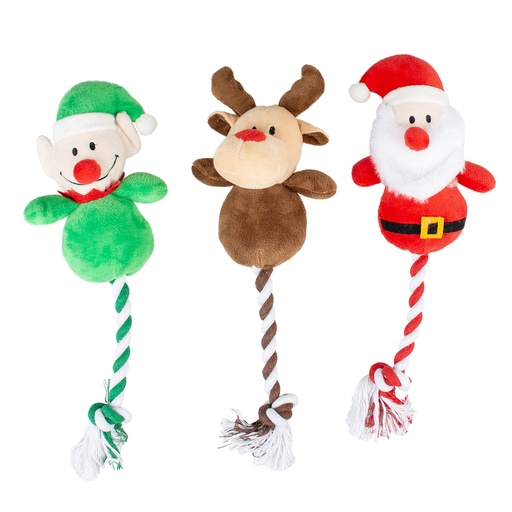 [14675] Xmas Plüsch Kuscheltiere mit Seil [gemischte farben (Multi)]