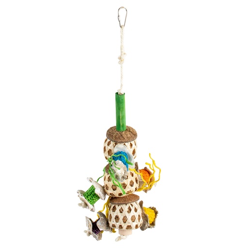 [14888] Forage triple balles en Coco & bambou [multicolore (Multi)]