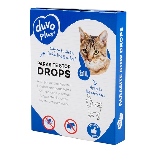 [14924] Parasite stop drops cat