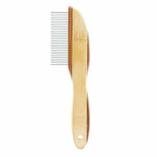 [158002] Bamboo Detangling Comb 31 Pins