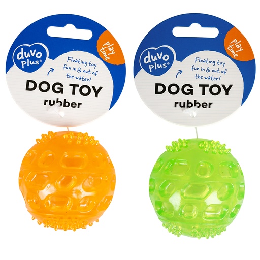 [1714503] TPR Balle Squeaky [orange/vert (Orange)]