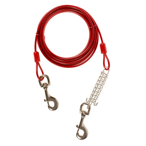 [1717076] Chaîne D'Attache Avec Ressort Heavy Duty [rouge (Rouge)]